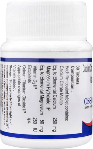 Ossopan Mcm Bottle Of 30 Tablets