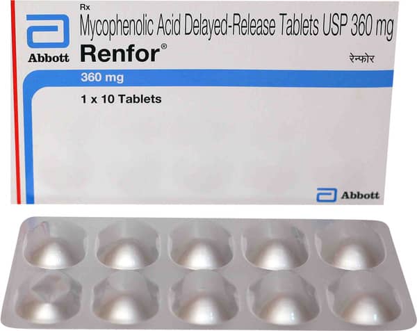 Renfor 360mg Strip Of 10 Tablets