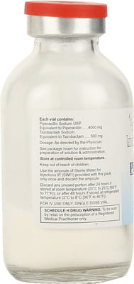 Pipzo 4.5gm Dry Vial Of 1 Powder For Injection