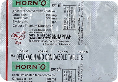 Horn O Strip Of 10 Tablets