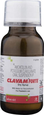 Clavam Forte Bottle Of 30ml Dry Syrup