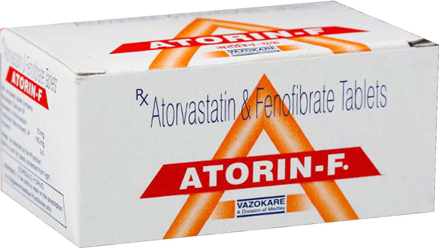 Atorin F Strip Of 10 Tablets: Uses, Side Effects, Price & Dosage ...