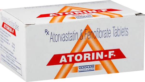 Atorin F Strip Of 10 Tablets