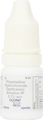 Olopat 0.1% Bottle Of 5ml Eye Drops