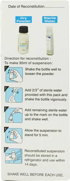 Opox 50mg Dry Syrup 30ml