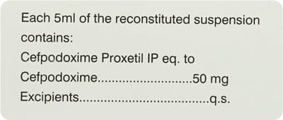 Opox 50mg Dry Syrup 30ml