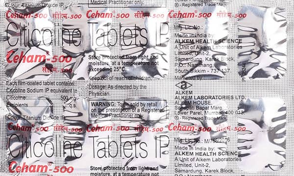 Ceham 500Mg Strip Of 10 Tablets