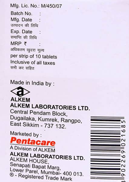 Ceham 500Mg Strip Of 10 Tablets