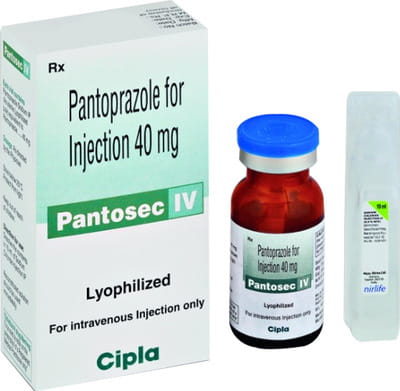 Pantosec 40mg Dry Vial Of 1 Powder For Injection