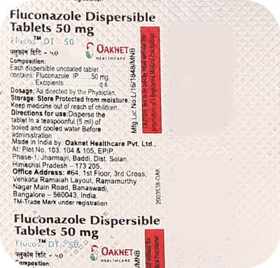 Flucos Dt 50mg Strip Of 4 Tablets