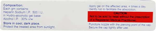 Lioton Tube Of 10Gm Gel