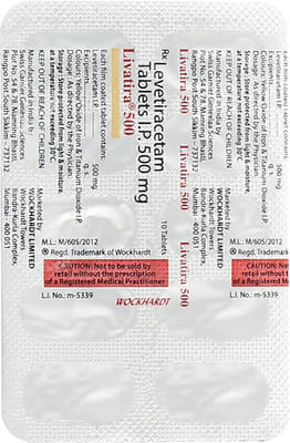 Livatira 500mg Strip Of 10 Tablets