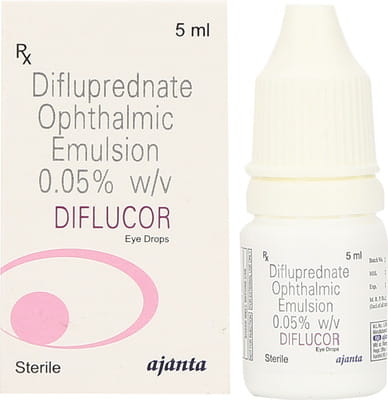 Diflucor 0.05% Bottle Of 5ml Eye Drops