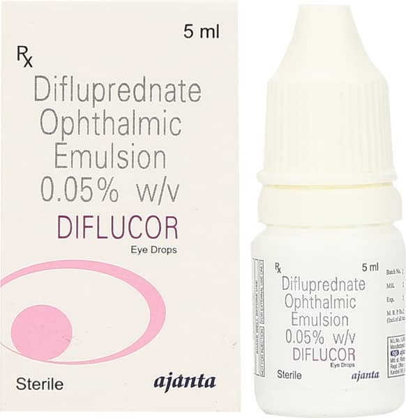 Diflucor 0.05% Bottle Of 5ml Eye Drops