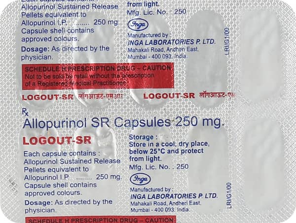 Logout Sr 250mg Strip Of 10 Capsules