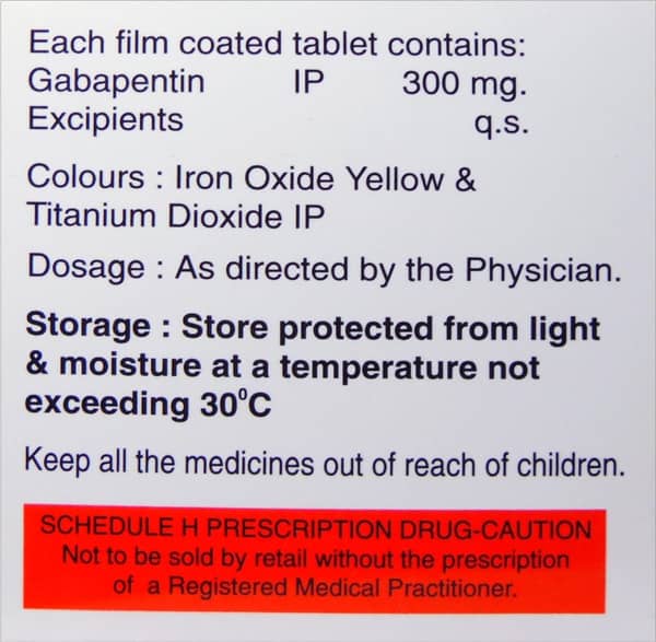 Progaba 300Mg Strip Of 10 Tablets