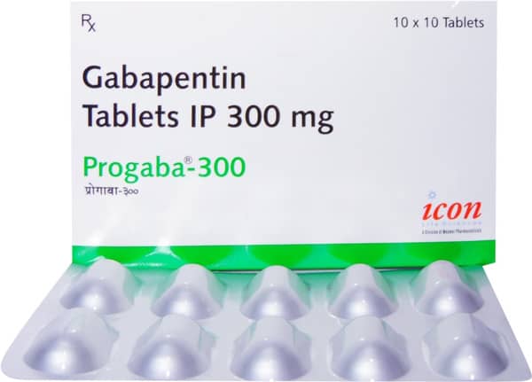 Progaba 300Mg Strip Of 10 Tablets