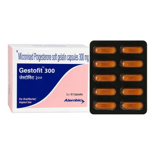 Gestofit 300Mg Strip Of 10 Capsules