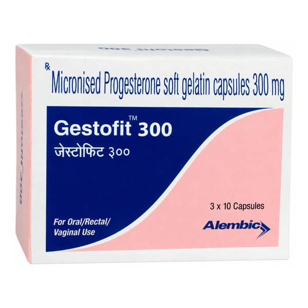 Gestofit 300Mg Strip Of 10 Capsules