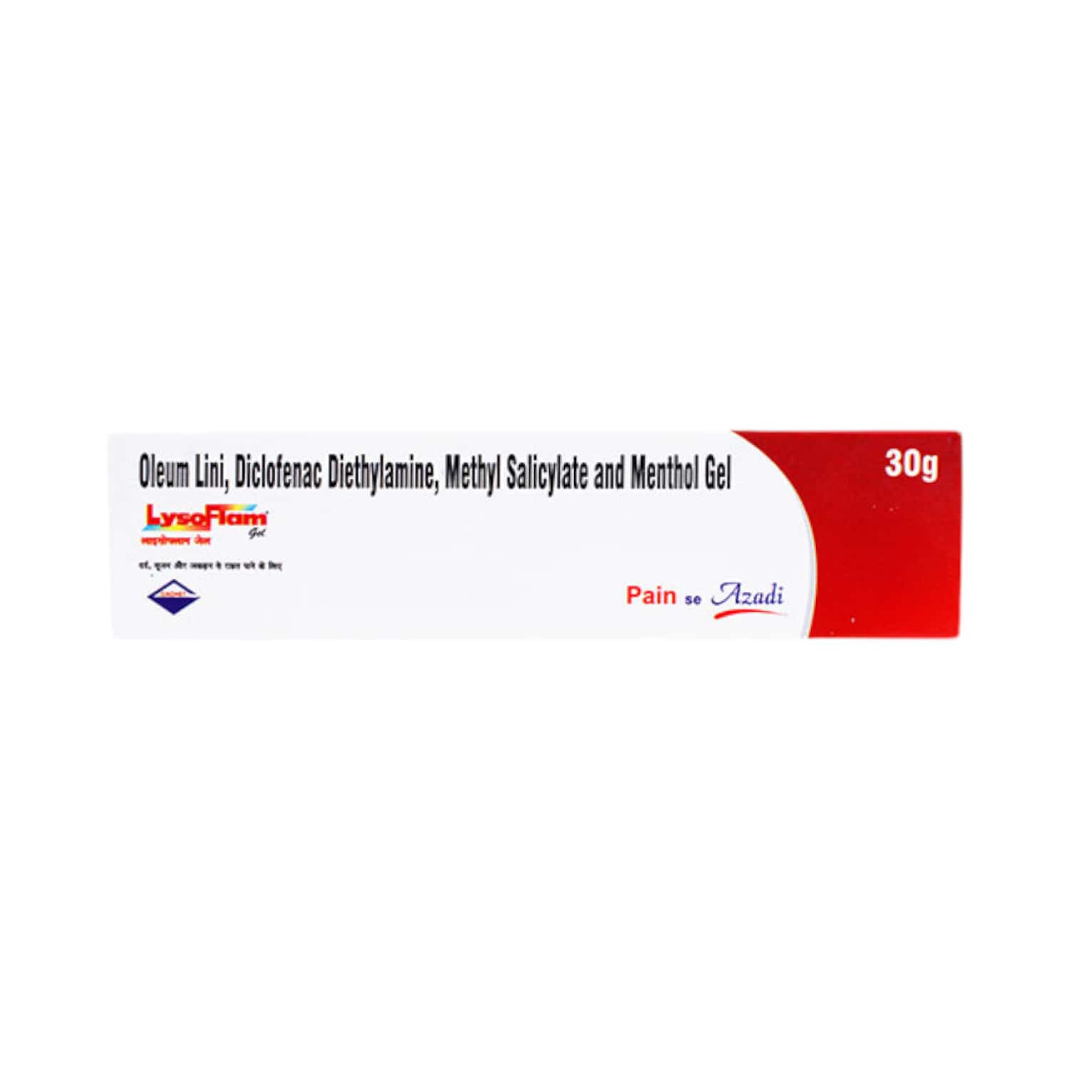 Lysoflam 1.16 % Gel (30): Uses, Side Effects, Price & Dosage | PharmEasy