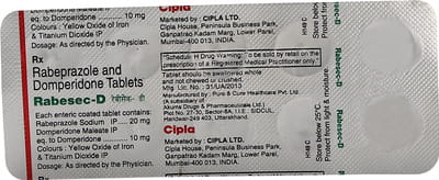 Rabesec D Strip Of 10 Tablets