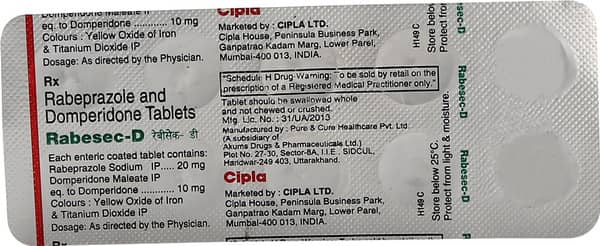 Rabesec D Strip Of 10 Tablets
