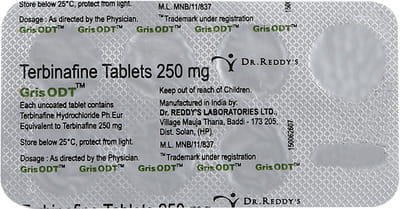 Gris Odt 250mg Strip Of 7 Tablets