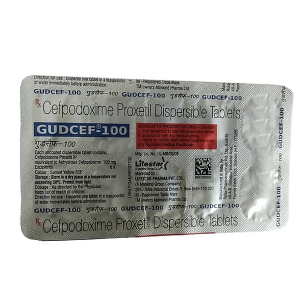 Gudcef 100 Tablet