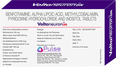 Voltaneuron Dn Strip Of 10 Tablets