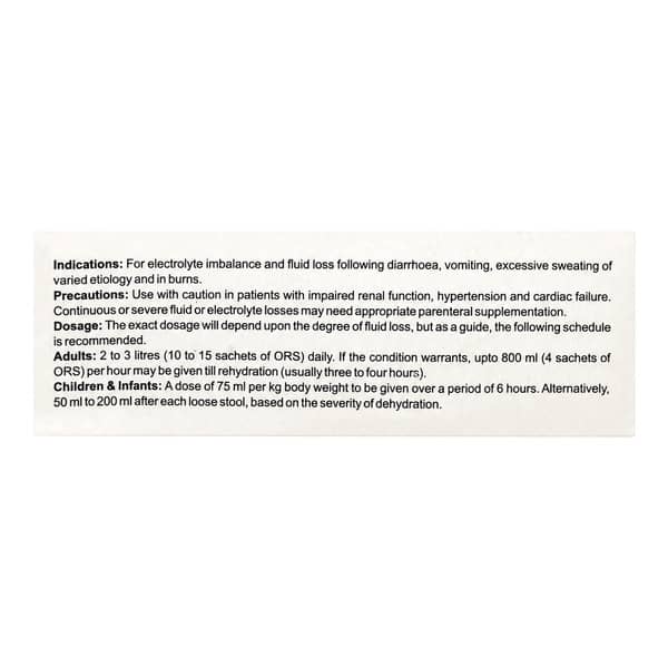 Relyte Sachet Of 4.2Gm Oral Powder