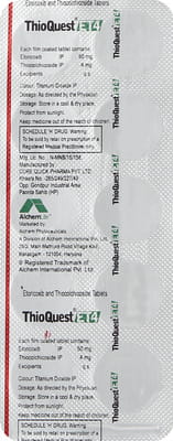 Thioquest Et 4mg Strip Of 10 Tablets