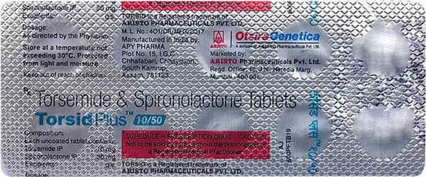Torsid Plus 10/50 Tablet