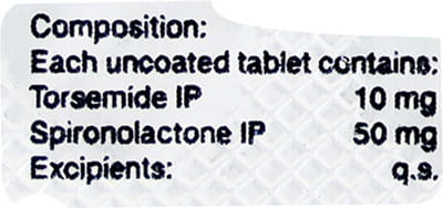 Torsid Plus 10/50mg Strip Of 10 Tablets