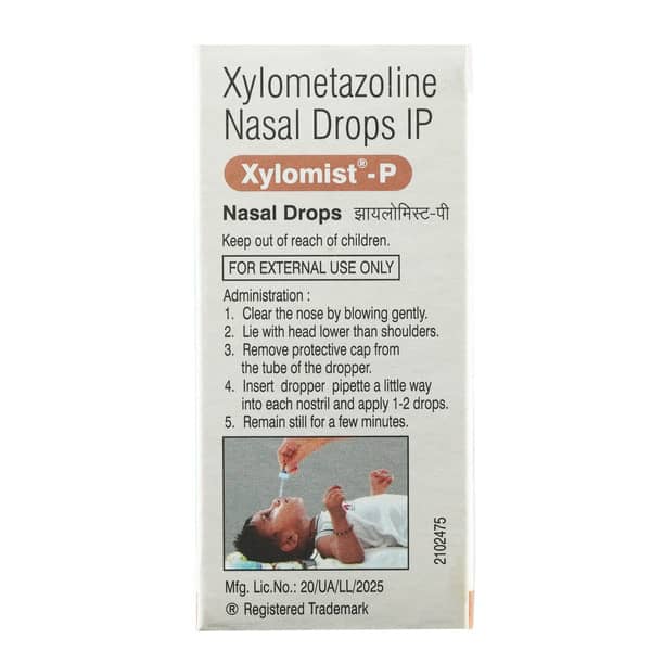 Xylomist P Nasal Drops 10Ml