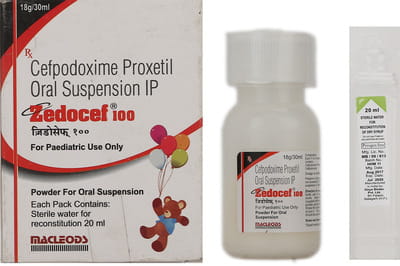 Zedocef 100mg Dry Suspension 30ml