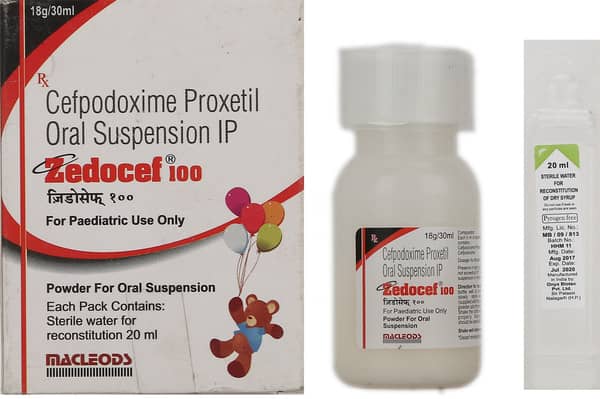 Zedocef 100mg Dry Suspension 30ml