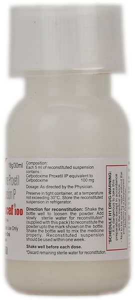Zedocef 100mg Dry Suspension 30ml
