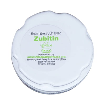 Zubitin 30mg Strip Of 10 Tablets