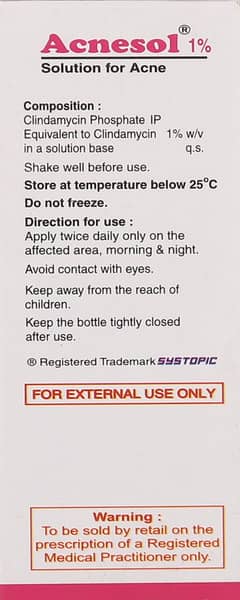 Acnesol 1% Solution 25ml