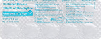 Unicontin E 400mg Strip Of 10 Tablets