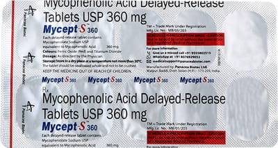 Mycept S 360mg Strip Of 10 Tablets