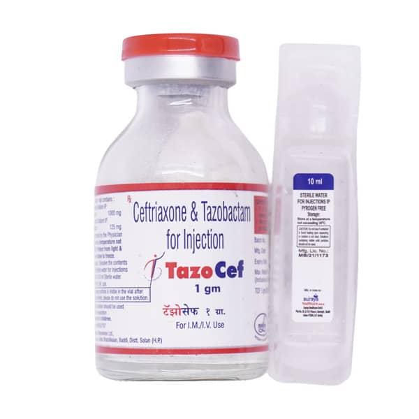 Tazocef 1Gm Injection