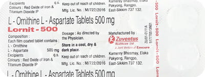 Lornit 500mg Strip Of 10 Tablets