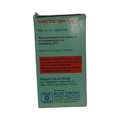 Extacef Xl 1.5gm Dry Vial Of 1 Powder For Injection