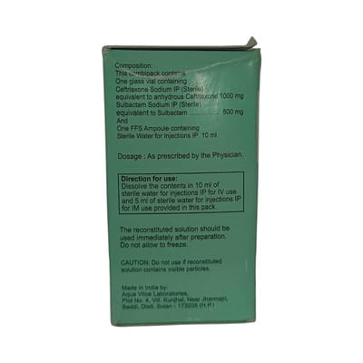 Extacef Xl 1.5gm Dry Vial Of 1 Powder For Injection