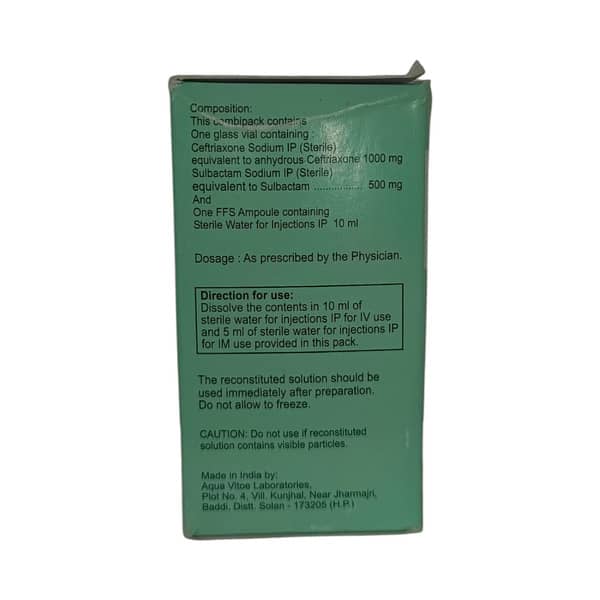 Extacef Xl 1.5gm Dry Vial Of 1 Powder For Injection