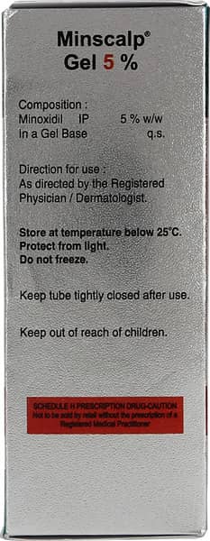 Minscalp 5% Tube Of 30gm Gel (Pack Of 2)
