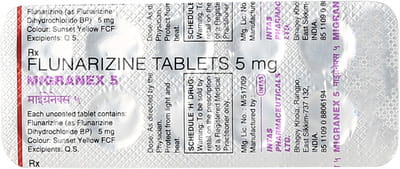 Migranex 5mg Strip Of 10 Tablets