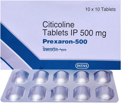 Prexaron 500mg Strip Of 10 Tablets