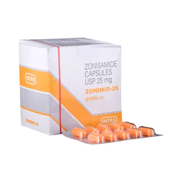 Zonimid 25mg Strip Of 10 Capsules
